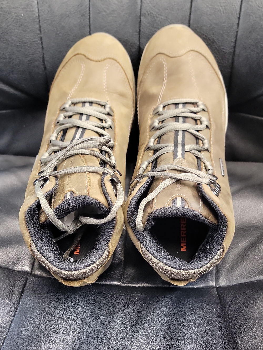 Merrell Men's Olive/Tan Trail Boots
